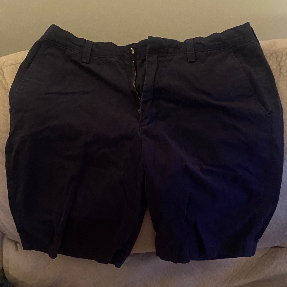 J. Crew Rivington Navy Blue Flat Front Shorts